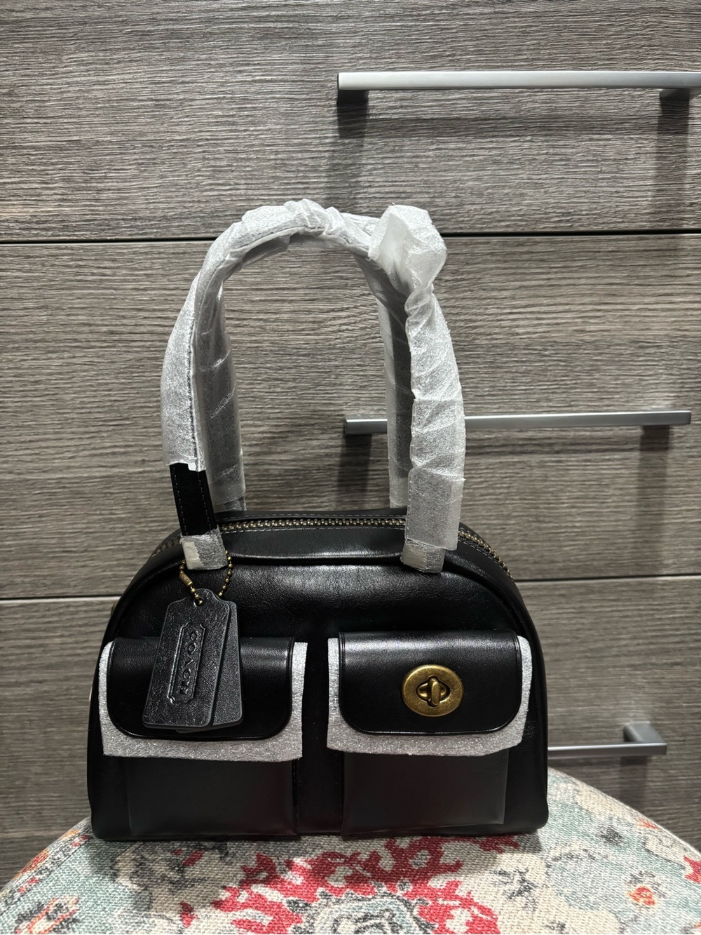 NWT - Coach Originals Twin Turnlock Bag 20